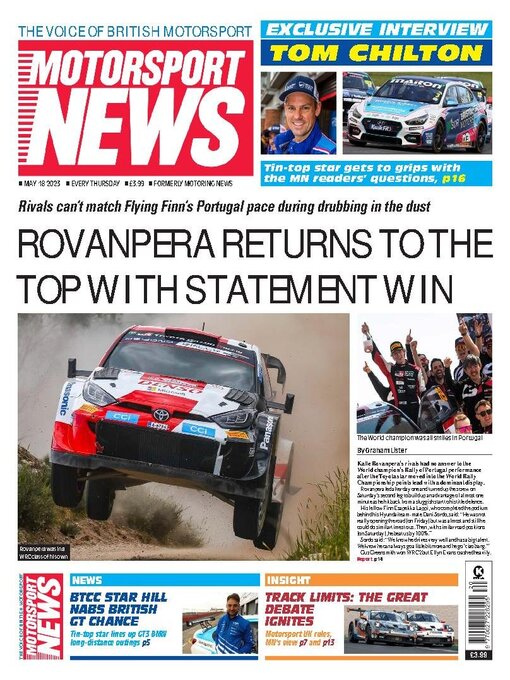 Title details for Motorsport News by Kelsey Publishing Ltd - Available